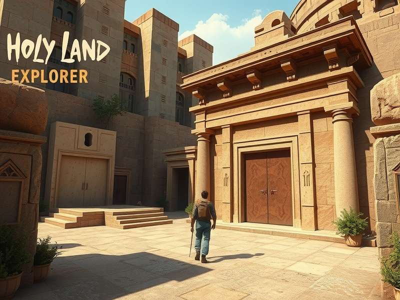 Holy Land Explorer puzzle solving interface